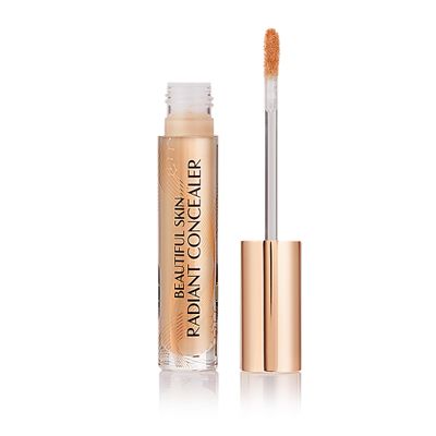 Charlotte Tilbury Beautiful Skin Concealer - Under Eye Concealer & Color Corrector for Dark Circles - Hydrating, Medium-Buildable Coverage with a Radiant, Natural-Looking Finish - 9.5 Tan