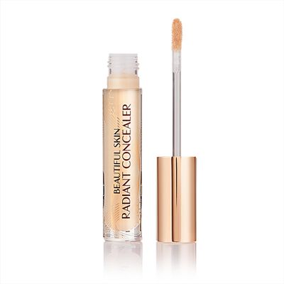 Charlotte Tilbury Beautiful Skin Concealer - Under Eye Concealer & Color Corrector for Dark Circles - Hydrating, Medium-Buildable Coverage with a Radiant, Natural-Looking Finish - 4.5 Fair