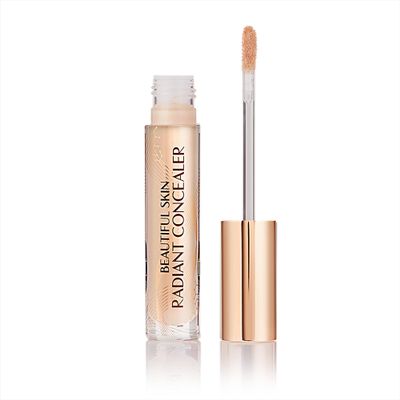 Charlotte Tilbury Beautiful Skin Concealer - Under Eye Concealer & Color Corrector for Dark Circles - Hydrating, Medium-Buildable Coverage with a Radiant, Natural-Looking Finish - 3 Fair