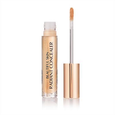 Charlotte Tilbury Beautiful Skin Concealer - Under Eye Concealer & Color Corrector for Dark Circles - Hydrating, Medium-Buildable Coverage with a Radiant, Natural-Looking Finish - 6.5 Medium
