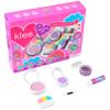 Klee Naturals Makeup Kit with Eye Shadow, Blush, Glitter Gel and Lip Shimmer. Kid-Friendly and Non-Toxic. Made in USA. (Whirl With It) view 2