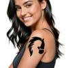 Custom Multi-Sized Temporary Tattoos - 1" small to 4" BIG - Your Photo, Art or Image Personalized view 1