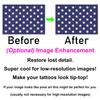 Custom Multi-Sized Temporary Tattoos - 1" small to 4" BIG - Your Photo, Art or Image Personalized view 3