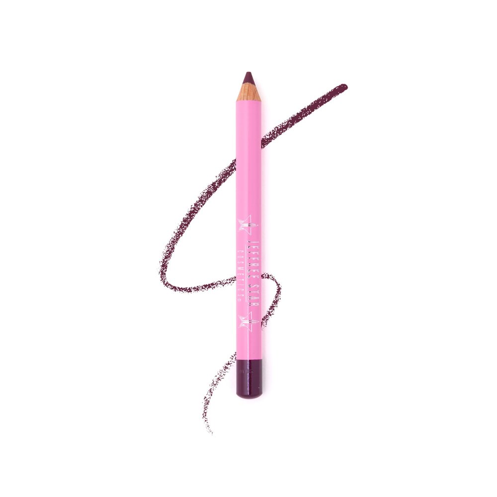 Jeffree Star Cosmetics Velour Lip Liner, 11 Shades, Creamy Formula, Satin Finish, Long-Lasting, Peptide Complex, Mineral Oil-Free, Vegan & Cruelty-Free (Blood Lust)