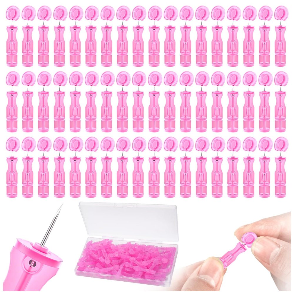 200Pcs Lancets for Facial Extraction, Disposable Acne Needle Effective Blemish and Blackhead Removal Tools for Clear Skin