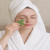 Green Natural Gua Sha Lymphatic Drainage Massager, Facial Tools & Jade Roller for Skincare, Self Care Gifts for Women, Face Massager Tool, Spa & Relaxation Gifts, Beauty & Personal Care view 2