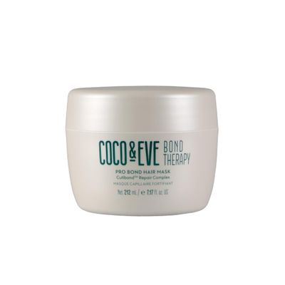 Coco & Eve Bond Therapy Pro Bond Hair Mask. Strengthening Bond-Building Treatment with Cutibond Repair Complex. Nourishes, Hydrates, Reduces Breakage for Damaged Chemically Treated Hair (7.17 fl oz)