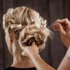 12 Pieces Bridal Pearl Hair Pins for Party, Handmade Pearl Hair Accessories, Wedding Hairstyles Accessories for Bridesmaid Girls Various Sizes (1set-12pcs) view 2