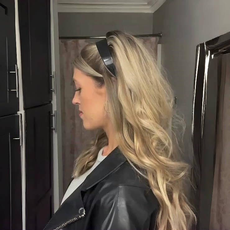Bump It Hair Accessory, Bump It Up Headband, Fluffy Styling Tool for Women and Girls, Bumpits for Hair, Hairdressing Tool Accessory Suitable for Ponytail, Long Thick Hair and So on