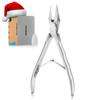 Ingrown Toenail Clippers Straight Blade Toe Nail Clippers for Thick Nails for Seniors, Stainless Steel Nail Clippers for Thick Toenails Ultra Slim 16mm Blade Podiatrist Nail Clippers (Straight Blade) view 1