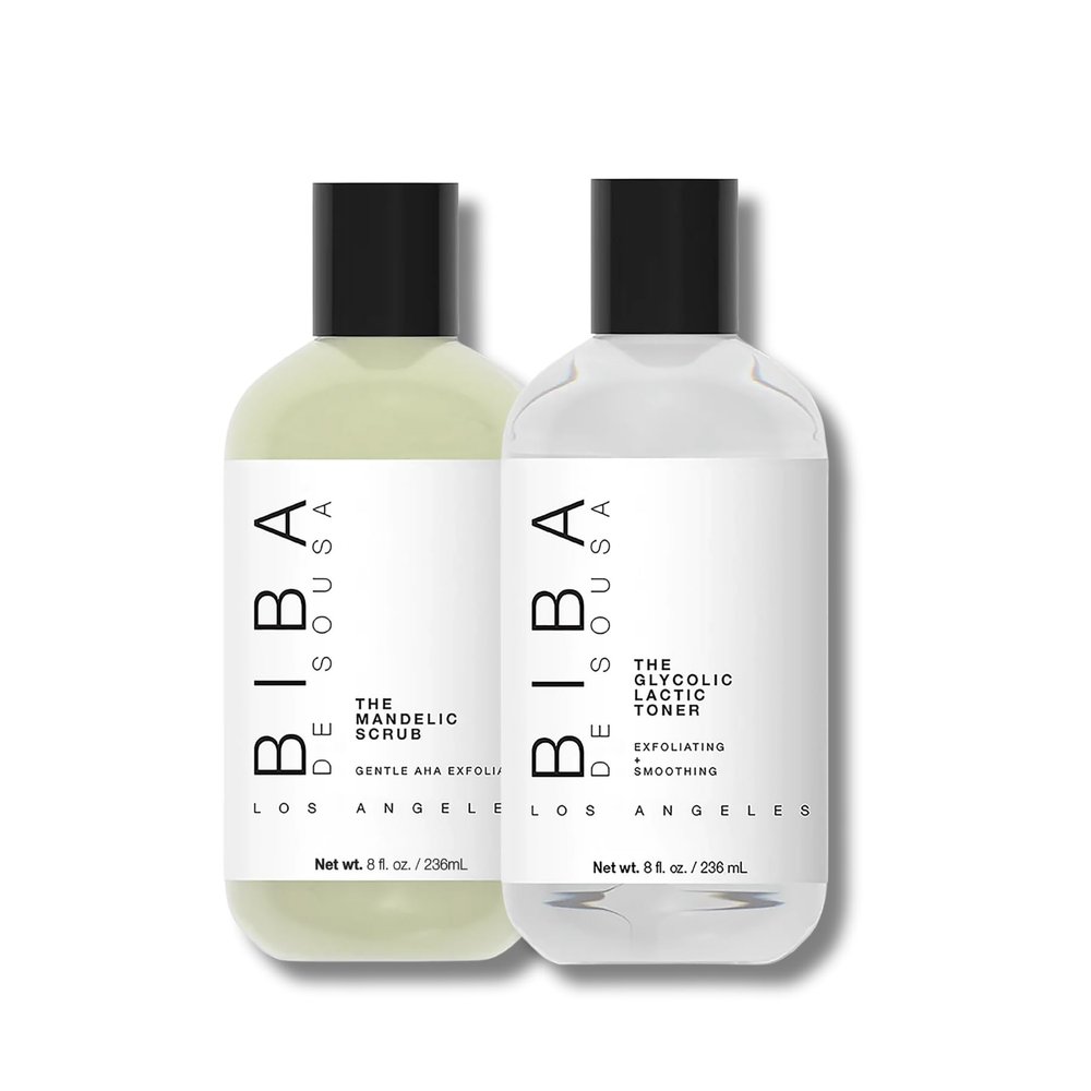 BIBA DE SOUSA Mandelic Scrub + Micellar Water Bundle