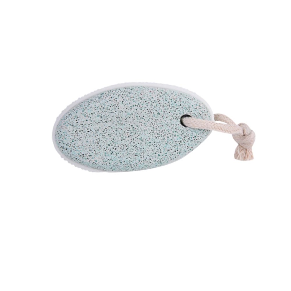 Didiseaon Oval Lava Pumice Stone Foot Grinding Tool Dead Skin Remover for Feet and Hands Lightweight Portable for Callus and Rough Skin Removal Nordic Green