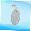 Didiseaon Oval Lava Pumice Stone Foot Grinding Tool Dead Skin Remover for Feet and Hands Lightweight Portable for Callus and Rough Skin Removal Nordic Green view 3
