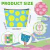 40 Pcs Tennis Gifts for Women Funny Cosmetic Bag Inspirational Makeup Bag Tennis Accessories for Women Sports Lovers Players Coach Team Staff Teacher Volunteer Sports Party Supply Gifts view 3