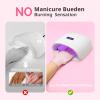 AIRSEE UV Gloves for Nail Lamp,Professional UPF50+ UV Protection for Manicures Nail Art,Fingerless Gloves That Shield Skin from The Sun and Manicure (Light Pink) view 3