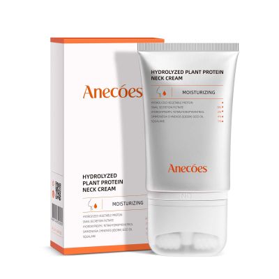 ANECOES Neck Firming Cream - Deep Moisturizing, Tightens Skin, Anti-Aging, Reduces Neck Lines, Improves Elasticity, Safe and 0 Additives, Age Renew Neck Cream