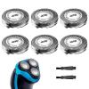 6 Pack SH30 Replacement Shaver Heads Compatible with Philips Norelco Series 3000 2000 1000, SH30 Replacement Blades for Philips Electric Shaver S1560 S2302 S3310 view 1