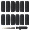 12 Pcs Replacement Rollers Head Refills Compatible with Amope Pedi-Perfect Pro Electric Callus Remover Foot File - Extra Coarse view 1