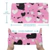 1 Pack Headbands for Women Non Slip Elastic Sports Hair Bands for Women, Soft Cloth Headband for Workout Yoga Fashion Hair Accessories,Art Love-1751 view 3
