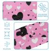 1 Pack Headbands for Women Non Slip Elastic Sports Hair Bands for Women, Soft Cloth Headband for Workout Yoga Fashion Hair Accessories,Art Love-1751 view 4