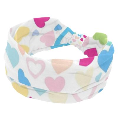 1 Pack Art Love-1734 Elastic Soft Fabric Non-Slip Women's Fashion Headbands - Soft, Wide, and Stylish for All Occasions