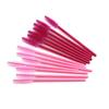 SKISUNO 50pcs Disposable Pink Eyelash Mascara Brushes with Bendable Heads Lash Separators for Professional Salon and Personal Makeup Soft Eyelash Brush Wands for Smooth Mascara Application view 1