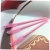 SKISUNO 50pcs Disposable Pink Eyelash Mascara Brushes with Bendable Heads Lash Separators for Professional Salon and Personal Makeup Soft Eyelash Brush Wands for Smooth Mascara Application view 2