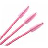 SKISUNO 50pcs Disposable Pink Eyelash Mascara Brushes with Bendable Heads Lash Separators for Professional Salon and Personal Makeup Soft Eyelash Brush Wands for Smooth Mascara Application view 3