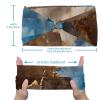 1 Pack Headbands for Women Non Slip Elastic Sports Hair Bands for Women, Soft Cloth Headband for Workout Yoga Fashion Hair Accessories,Art Marble-1418 view 3