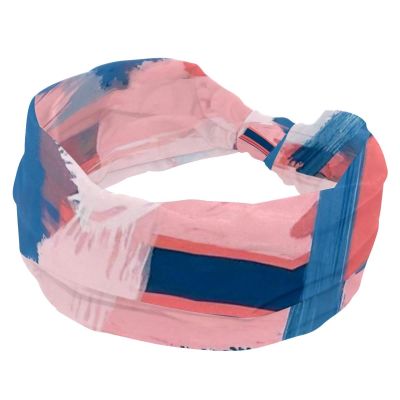 1 Pack Abstract Art-168 Elastic Soft Fabric Non-Slip Women's Fashion Headbands - Soft, Wide, and Stylish for All Occasions