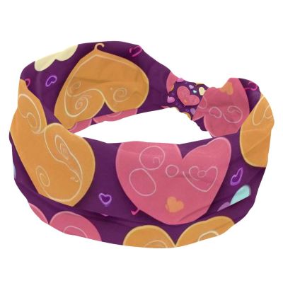 1 Pack Art Love-1779 Elastic Soft Fabric Non-Slip Women's Fashion Headbands - Soft, Wide, and Stylish for All Occasions
