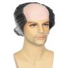 Zonfer Bald Head Wigs Bald Cap with Hairs Balding Wig Hat Old Man Wig Headwear for Halloween Carnival Cosplay Costume Parties Fancy Dress view 3