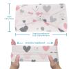 1 Pack Colorful Love-1710 Elastic Soft Fabric Non-Slip Women's Fashion Headbands - Soft, Wide, and Stylish for All Occasions view 3