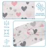 1 Pack Colorful Love-1710 Elastic Soft Fabric Non-Slip Women's Fashion Headbands - Soft, Wide, and Stylish for All Occasions view 4