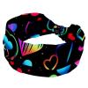 1 Pack Headbands for Women Non Slip Elastic Sports Hair Bands for Women, Soft Cloth Headband for Workout Yoga Fashion Hair Accessories,Art Love-1727 view 1
