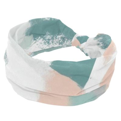 1 Pack Headbands for Women Non Slip Elastic Sports Hair Bands for Women, Soft Cloth Headband for Workout Yoga Fashion Hair Accessories,Abstract Art-218