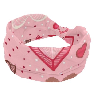 1 Pack Wide Headbands For Women Elastic Headband Art Love-1792 Head Bands Women's Hair Band Turban Workout Soft Sweat Hairband Accessories