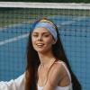 1 Pack Art Marble-1386 Elastic Soft Fabric Non-Slip Women's Fashion Headbands - Soft, Wide, and Stylish for All Occasions view 2