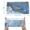 1 Pack Headbands for Women Non Slip Elastic Sports Hair Bands for Women, Soft Cloth Headband for Workout Yoga Fashion Hair Accessories,Art Marble-1388 view 3