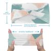 1 Pack Abstract Art-219 Elastic Soft Fabric Non-Slip Women's Fashion Headbands - Soft, Wide, and Stylish for All Occasions view 3