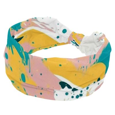 1 Pack Abstract Art-198 Elastic Soft Fabric Non-Slip Women's Fashion Headbands - Soft, Wide, and Stylish for All Occasions