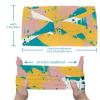 1 Pack Abstract Art-198 Elastic Soft Fabric Non-Slip Women's Fashion Headbands - Soft, Wide, and Stylish for All Occasions view 3