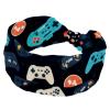 1 Pack Art Game Controller-1104 Elastic Soft Fabric Non-Slip Women's Fashion Headbands - Soft, Wide, and Stylish for All Occasions view 1