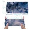 1 Pack Headbands for Women Non Slip Elastic Sports Hair Bands for Women, Soft Cloth Headband for Workout Yoga Fashion Hair Accessories,Art Marble-1379 view 3