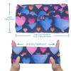 1 Pack Wide Headbands For Women Elastic Headband Art Love-1714 Head Bands Women's Hair Band Turban Workout Soft Sweat Hairband Accessories view 3