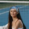 1 Pack Headbands for Women Non Slip Elastic Sports Hair Bands for Women, Soft Cloth Headband for Workout Yoga Fashion Hair Accessories,Marble Art-1187 view 2
