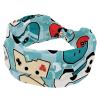 1 Pack Wide Headbands For Women Elastic Headband Art Game Controller-1093 Head Bands Women's Hair Band Turban Workout Soft Sweat Hairband Accessories view 1