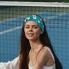 1 Pack Art Game Controller-1107 Elastic Soft Fabric Non-Slip Women's Fashion Headbands - Soft, Wide, and Stylish for All Occasions view 2