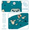 1 Pack Art Game Controller-1107 Elastic Soft Fabric Non-Slip Women's Fashion Headbands - Soft, Wide, and Stylish for All Occasions view 4