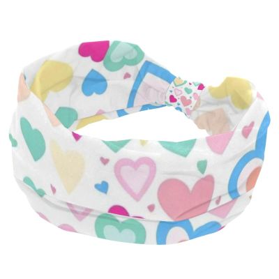 1 Pack Art Love-1731 Elastic Soft Fabric Non-Slip Women's Fashion Headbands - Soft, Wide, and Stylish for All Occasions